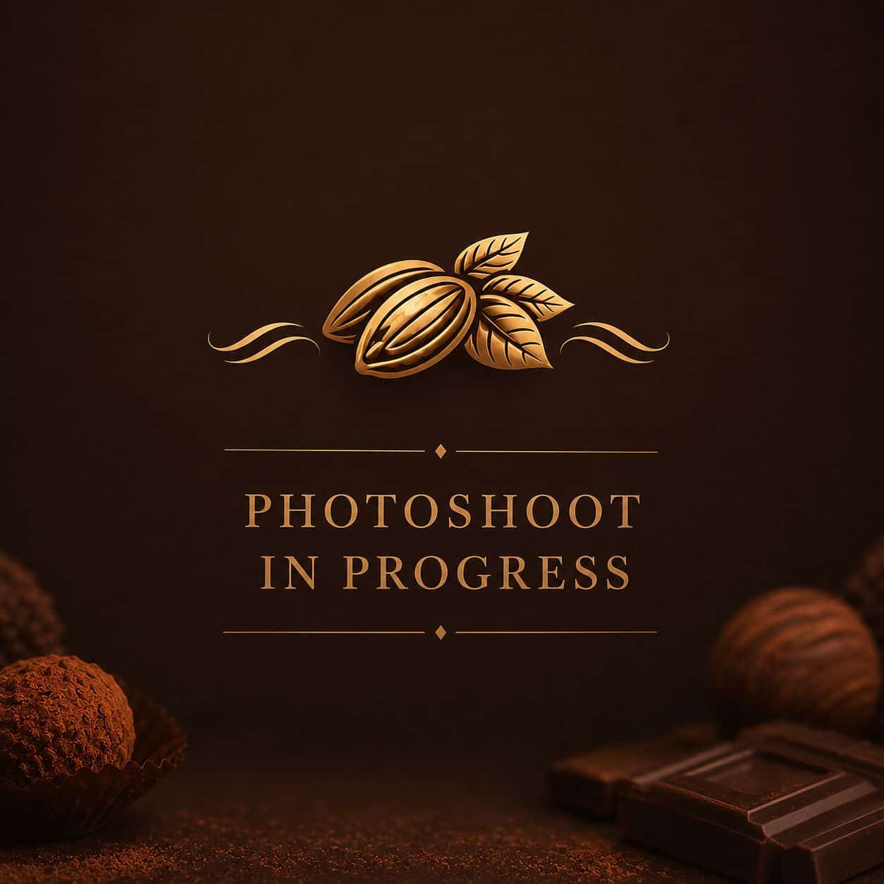 Photoshoot in progress