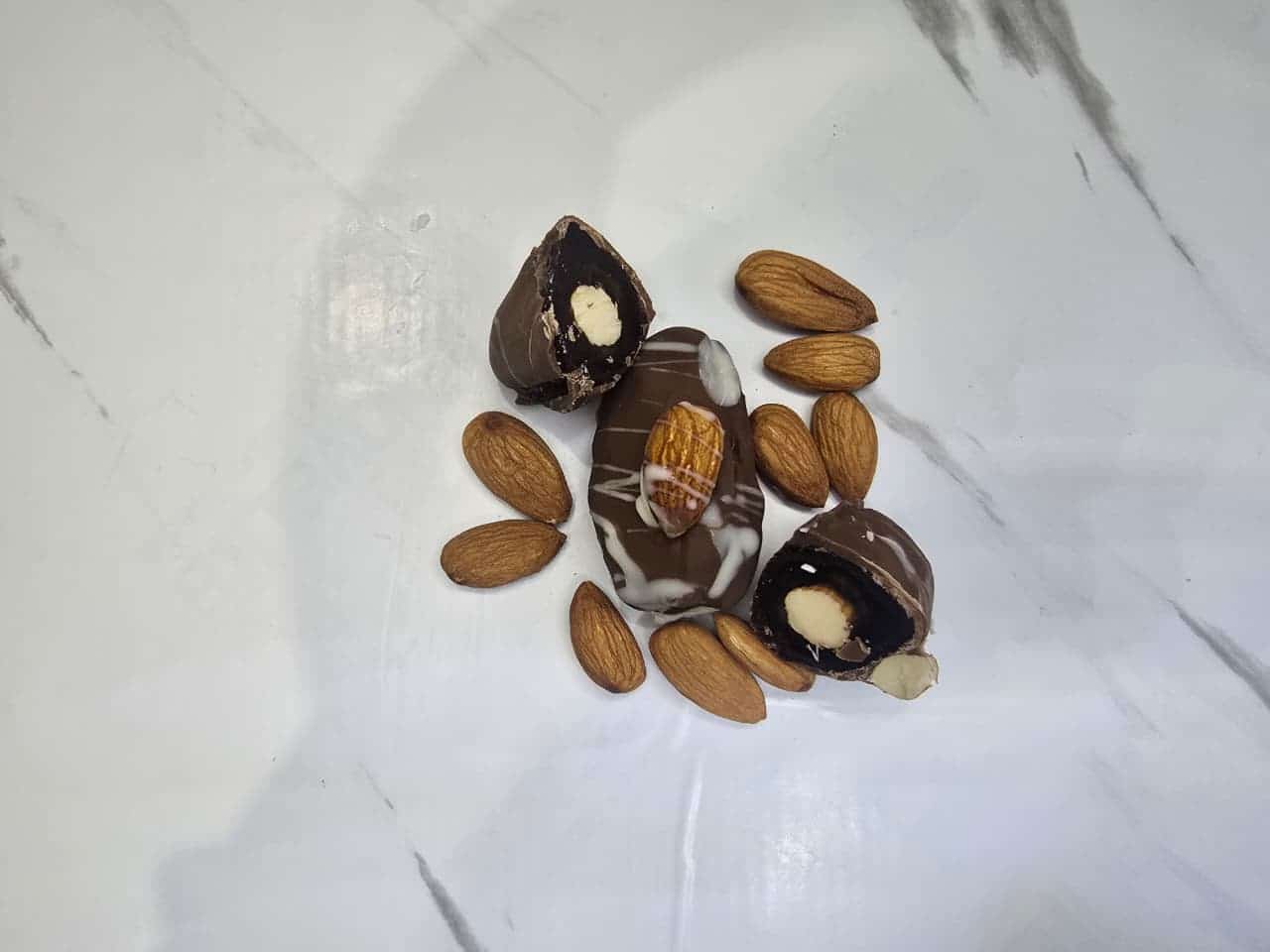 Almond filled date